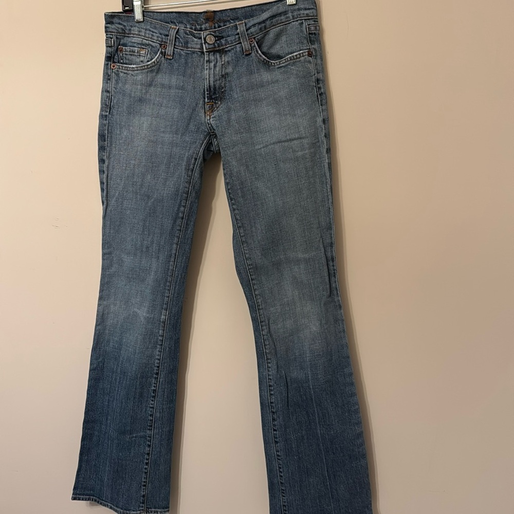7 for all mankind boot cut jeans size 30